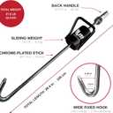 Slide Hammer 20.5 lb Heavy Duty Auto Body Bearing Puller Hub