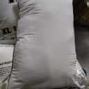 Lumbar Pillow for Sleeping,Brushed Fabric Pillow Core, 4 Pack, 25"x16"