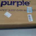 Purple Harmony Pillow – Talalay Latex Foam Cooling Pillow for Combo or Side Sleepers, 360º Hex GelFlex Grid for No-Pressure Support and Luxurious Weightless Feel - King, Medium Feel, Tall Height