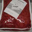 Heated Electric Blanket 72"x84" Full Size, Soft Coral Fleece Fast Heated Blanket with 4 Heating Levels and 10 Hours Auto-Off, Cozy Plush Fabric, Machine Washable - Home, Red