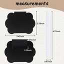 Labels for Storage Bins, 12PCS Black Labels with White Markers, Basket Labels Clip On, Storage Bin Labels for Fabric Storage Bins Removable Labels for Storage Bins Clip On Labels Tags for Labeling