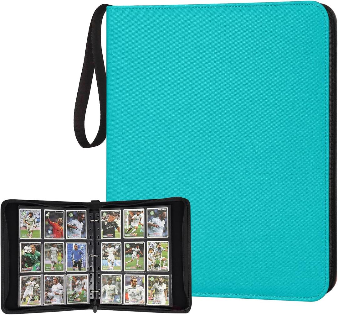 GERMUN 720 Card Binder, Premium Trading Card Binder, 9 Pocket Double Sided Pocket PU Card Collection Binder, Collector Card Album, Card Folder for MTG, TCG, Sports Cards, Game Cards 