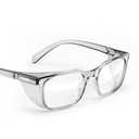 Stoggles - Official - Rectangle- Z87.1 Certified Safety Glasses - Anti-Fog - Blue Light Blocking (Medium, Clear)