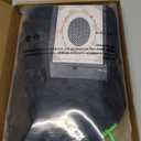 M MISS U HAIR Missuhair Kids Costume Wig for Girls with Green Glasses Earrings Short Black Curly Halloween Cosplay Wig