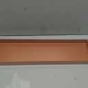Wesiti Galvanized Tray for Planters, 19.7 Inch Metal Plant Tray, 19.7" x 5.3" x 1.2"