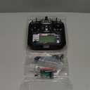 DTXMX FS-i6X 10CH Radio Transmitter and Receiver FS-iA10B 2.4G RC Controller for Airplane Helicopter FPV Drone RC Quadcopter Fly in The vast Sky (Mode-2)