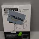 Fast Dining Tray, Indispensable Accessory for Hook on High Chair- Make Meal Easy for Child, Removable Dining Tray - Easy to Carry and Install, Non Slip/Space Saver/Reusable, White