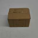 Sweejar Ceramic Butter Dish with Lid for Countertop,Porcelain Butter Keeper with Knob Handle,Butter Container for East/West Coast Butter, 7.1*3.7 inches (Red)