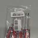 Piutouyar 8PCS Magnetic Torx Screwdriver Set - T8, T9, T10, T15 Torx Security Screwdriver, 3mm, 75mm Long (Red)