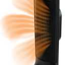 Honeywell Slim Ceramic Tower Heater, Large Room, Black  Easy to Use Ceramic Heater  Slim Space Heater with Two Heat Settings