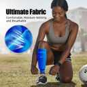 Soccer Shin Guards for Kids Youth Adults, Ski Shin Guards Sleeves for 2-18 Years Old Boys Girls Men, Calf Compression Sleeve with Honeycomb Pads, Espinilleras de Futbol para Hombres