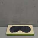 BENEUNDER Sleep Mask for Women Men,3D Contoured Cup Weighted Eye Mask, 100% Light Blockout Blindfold for Flight Nap Travel (Black)