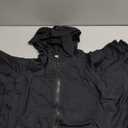 YOUNGER TREE Toddler Baby Girls Boys Halloween Outfit Black Bat Hoodies with Pocket Zipper Coat Pant Set Winter Clothes (3-4T)