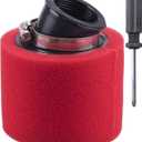 38mm angled foam air filter pod Apply to 50cc 70cc 90cc 110cc 125cc 150cc GY6 Motorcycle Atv Scooter Quad Go Kart Moped Pit Dirt Bike Parts