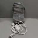 Heated Blanket Electric Throw, Soft Flannel Heating Blanket with 8 Hours Auto Off 10 Fast Heating Levels Machine Washable Sherpa Heated Blanket with Overheating Protection (Throw (50" x 60"), Light Gray)