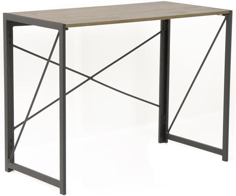 American Furniture Classics OS Home and Office 42240 No Tool Assembly Writing Desk, Sewn Oak