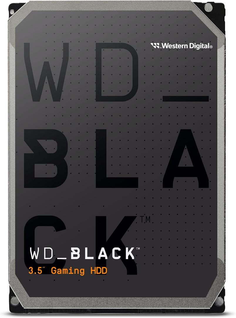 WD Western Digital 8TB WD_Black Performance Internal Hard Drive HDD - 7200 RPM, SATA 6 Gb/s, 256 MB Cache, 3.5" - WD8002FZBX