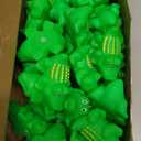 Lenwen 150 Pcs Rubber Crocodile Bath Toy Bulk Mini Alligator Toys Crocodile Bathtub Toys Float Squeak Toys for Summer Pool Parties Halloween Christmas Party Birthday Decoration, 2.8 x 1.3 x 1.3 Inch