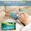 Eczema Wipes All-Natural Fast Acting Eczema Relief | Instantly Soothes & Cools Itching, Cracking, and Drying, Skin Protectant Organic Wipes, 6 Packs Of 5 Wipes( 30 Wipes Per Box)
