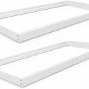 2x4FT Surface Mount Kit for LED Flat Panel Light 2Pack, Aluminum