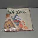 GAGEC Christmas Pillow Covers 20x20 Inch Vintage Gingerbread Red Throw Pillow Covers Christmas Xmas Winter Pillowcase Home Decor Living Room House Decorative Cushion Case for Sofa Couch