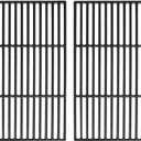 SafBbcue Cooking Grates for Camp Chef PG24 DLX SE24 PG24XT SG24 Pellet Grill and Traeger Pro 22 575 Lil' Tex Elite Pellet Grill Grids -Cast Iron