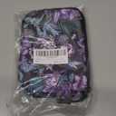 Smell Proof Bag, 6.7"x4.7" Smell Proof Container with Activated Carbon Fiber Liner, Odorless Airtight Travel Organizer & Stylish Gifts for Women (Purple)