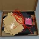 Maitys 16 Sets Valentine's Day Themed Paper Lantern Craft Kit for Adults, Cute Love Heart DIY Lanterns with Tissue Paper Glue Handcrafts for Home Activities Romantic Cultural Ornaments Decorations