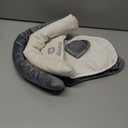 Diono Cuddle Soft 2-in-1 Baby Head Neck Body Support Pillow for Newborn Baby Super Soft Car Seat Insert Cushion, Perfect for Infant Car Seats, Convertible Car Seats, Strollers, Gray/ Artic