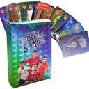 2025 Playing Soccer Cards | 55 Unique Cards for Soccer Players | Unforgettable Moments for The Whole Family for Friends Siblings and Soccer Fans | Printed on Premium Paper – Multicolors - Not Orignal 2 PACK