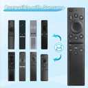 Replacement for Samsung TV Remote with Voice Control, BN59-01385A Compatible with Most 2018 to 2024 Samsung Remote Control for Smart TV Crystal UHD QLED The Frame QLED 4K 8K Smart TVs (with Voice)
