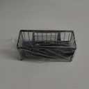 Cisily Black Sponge Holder for Kitchen Sink, Sink Caddy Organizer with High Brush Holder, Kitchen Countertop Organizers and Storage Essentials, Rustproof 304 Stainless Steel, Soap Dispenser Organize