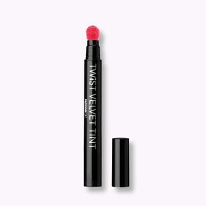 Long Lasting Lip Stain for Lips and Cheek Tint | High Pigment Color | lightweight Matte Finish | Weightless | Full Coverage | Twist Velvet Tint #7 (No.7) (With Coral)