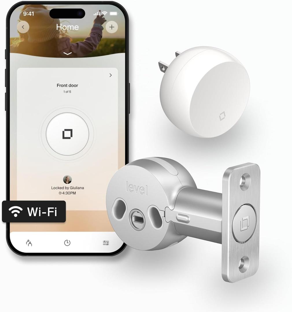 Level Bolt (Wi-Fi)  Previous Model (Satin Chrome)