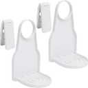 2 Pack Laundry Detergent Dispenser Cup Holder and Drip Catcher for Liquid Laundry & Softener, Laundry Room Organization and Storage, Detergent Bottle Cup Holder with Nozzle Button Switch