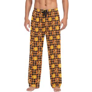 Men's Pajama Pants Sleepwear Lounge Pj Bottoms (M)