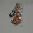 5 Pack 1000LED Plug in Starburst Sphere Lights,Firework Light 8 Modes Dimmable Remote Control Waterproof Hanging Copper Wire Fairy Light for Patio Party Tent Christmas (Warm White)