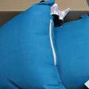 Arden Outdoor Toss Pillow, 2 Pack, 16 x 16, Rain-Proof, Fade Resistant Lake Blue Leala