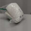 Knee Pillow for Back Sleeping, Memory Foam Bolster Pillow for Legs, Under Knee Pillow for Sleeping, Leg Pillow for Back & Hip Pain Relief, Half Moon Boslter, White