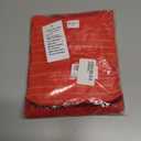 Bumeex Girl's Long Sleeve Dresses Cotton Christmas Cute Embroidery Applique Swing A-Line Casual Tunic Playwear 2-13 Years (Red)