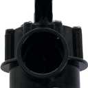 4724 4716 263038 2 Port 1.5 & 2 Inch Positive Seal Valve Replacement for Spa Diverter Valve (Black)