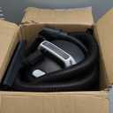 Amazon Basics Wet Dry Shop Vacuum Cleaner, 4 Gallon, 3 HP Stainless Steel, Grey/Black