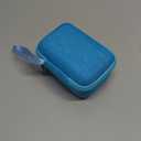 JCHPINE Hard Carrying Case and Silicone Cover for Bitzee Magicals Interactive Digital Pet, Accessories Case for Bitzee Magicals Virtual Electronic Pets (Blue)