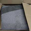 anllugs Bathroom Rugs 24" x 60", Non-Slip Extra Soft Absorbent Bath Rugs, Machine Washable Quick Dry Bath Mats for Bathroom Floor, Shower, Bathtub and Sink, Grey & Dark Grey