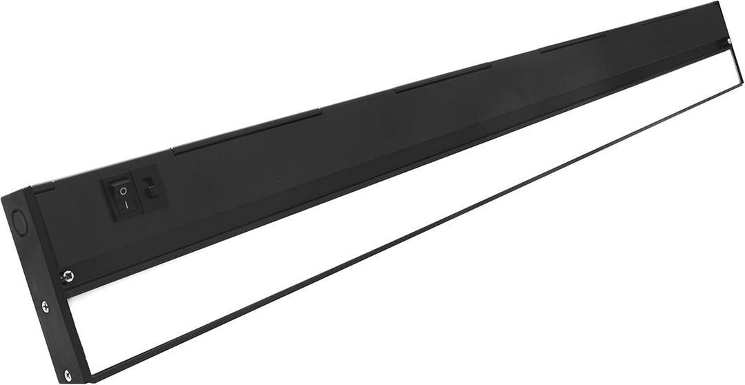 NUC-5 Series 30-inch Black Selectable LED Under Cabinet Light (NUC530SBK