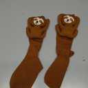 3D Knit Animal Socks, Sloth Socks, Cute Christmas Sock Funny Novelty Sock for Women, Warm Fleece Cosy Thick Non Slip Floor Sock for Adults Kids, 2026 New 3D Animal Figures, Christmas Gifts