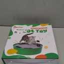 Pawaboo Interactive Cat Toy with Running Mouse, Electronic Motion Cat Toy Automatic Teaser for Indoor Cats, Pop and Play Hide Seek Cats Toys Hunting Mouse for Pet Kitten Play Fun Exercise, Purple