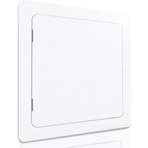 Morvat Access Panel 12x12 Inch for Drywall & Ceiling with Door, Heavy-Duty Durable ABS Plastic & Easy Install Access Box, Wall Hole Cover Plate for Plumbing & Electrical Cables & Wiring, White