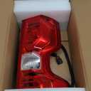 Taillight Assembly Compatible with 2019-2023 Chevy Silverado 1500 2500HD 3500HD Halogen Type Passenger Tail Light Brake Signal Rear Lamp with Bulb (NON-LED Model) (Right Passenger Side)