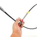 DR.PEN Flexible Grabber Claw Pick Up Reacher Tool (Drain Clog Remove Tool), With 4 Claws Bendable Hose Pickup Reaching Assist Tool for Litter Pick, Home and Kitchen Sink, Drains, Toilet (63 inch)